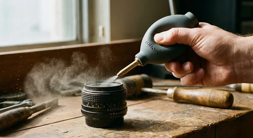 專業相機清潔工具：Giottos 火箭造型強力吹球，具備單向進氣閥設計 - 玖大攝影