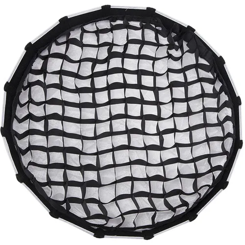 Aputure-Light-Dome-Mini-II_With-Honeycomb-Grid-Front_ninebig