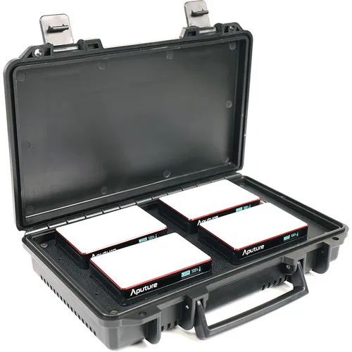Aputure-MC-4-Light-Travel-Kit_Charging-Case-Open-View_ninebig