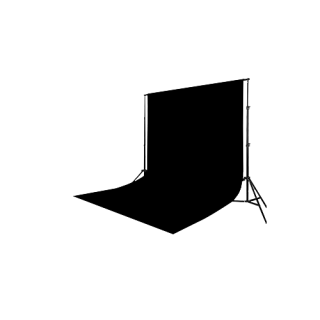 黑色背景布 3m x 5m（吸光拍攝布）