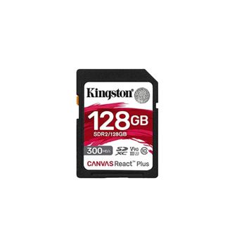 Kingston Canvas React Plus 128GB SDXC 記憶卡