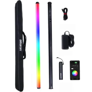 Amaran-PT4c-Pixel-Tube-Kit_Full-Accessories-With-Case_ninebig