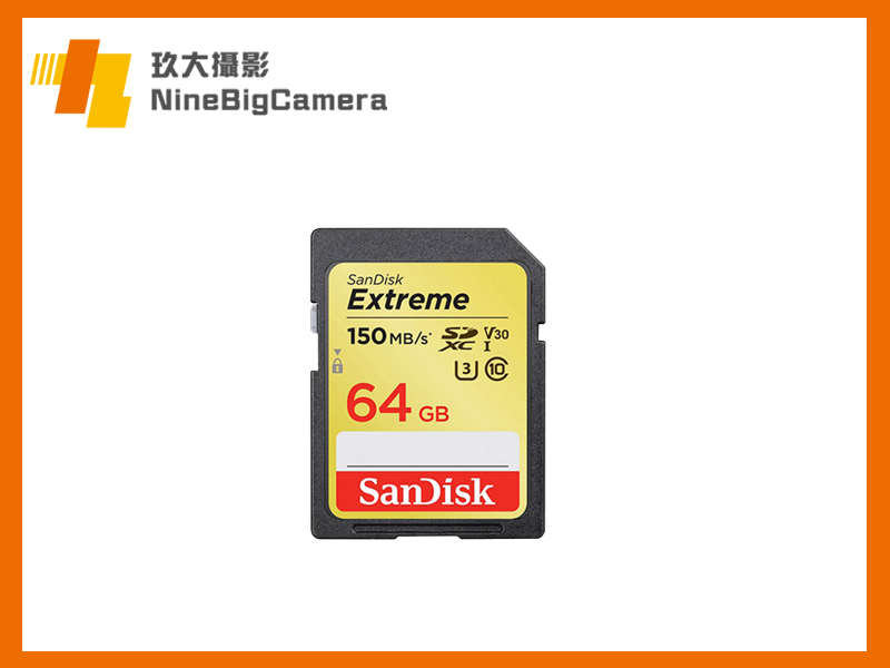 SanDisk Extreme SDXC 150MBs 64GB 記憶卡